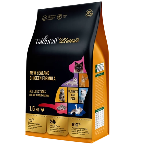 Talentail Ultimate New Zealand Chicken Cat Food 1.5Kg 