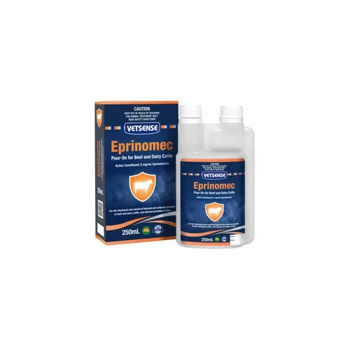 Vetsense Eprinomec Cattle Pour-On 250Ml