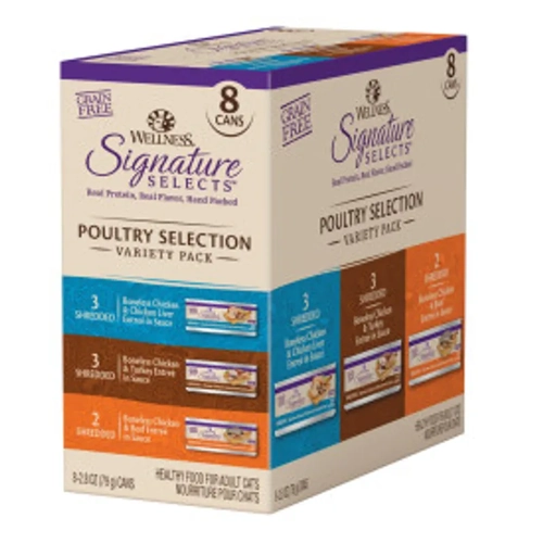 Wellness Core Ss Poultry Selection Variety Pk 8 X 79G