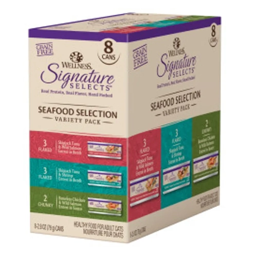 Wellness Core Ss Seafood Selection Variety Pk 8 X 79G