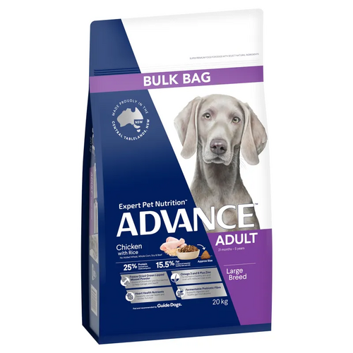Advance Dog Adult Large Breed Chicken Rice 20Kg 