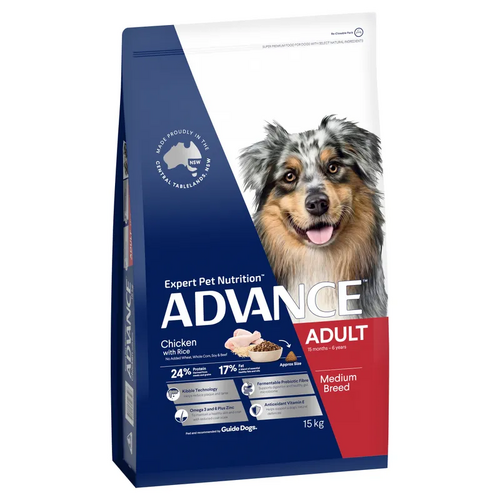 Advance Dog Adult Tot Well All Brd-Chkn 15Kg 