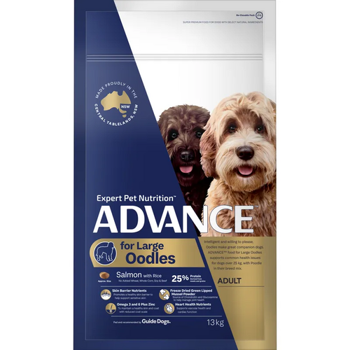 Advance Dog Dry Adult Dog Oodles Large 13Kg 