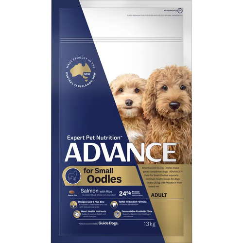 Advance Dog Dry Adult Dog Oodles Small 13Kg 