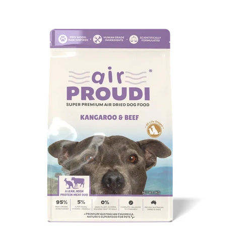 Airproudi Premium Air-Dried Dog Food Kangaroo & Beef 400G