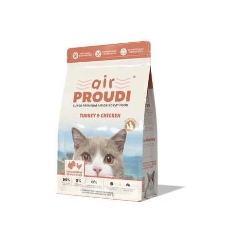 Airproudi Premium Air-Dried Dog Food Turkey & Chicken 400G