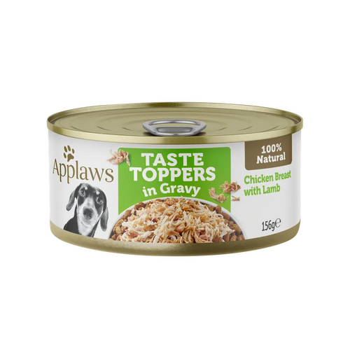 Applaws Dog Taste Toppers Chkn Lamb In Gravy 156G 16Pk(Om16) 