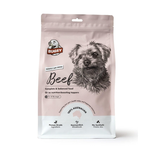 Bugsys Air-Dried Complete Diet For Dogs Beef  3.5Kg 