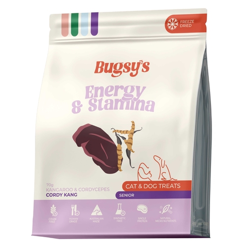Bugsys Freeze Dried Energy & Stamina 70G 