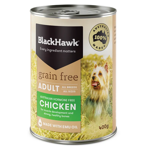 Black Hawk Grain Free Chicken 400G 12Pk (Om12) 