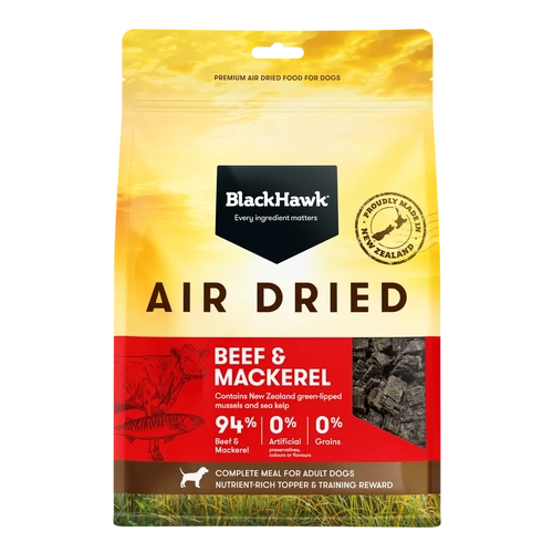 Black Hawk Air Dried Beef/Fish 450G 