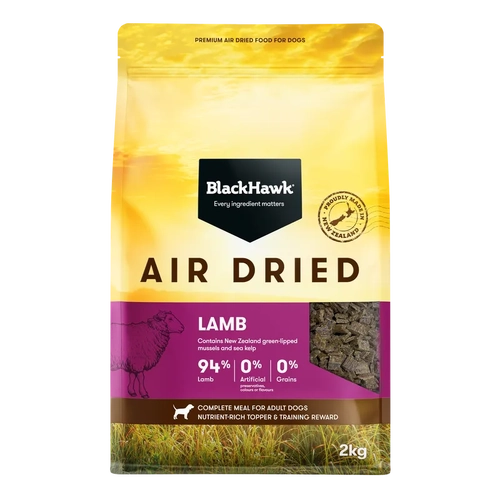Black Hawk Air Dried Lamb 2Kg  