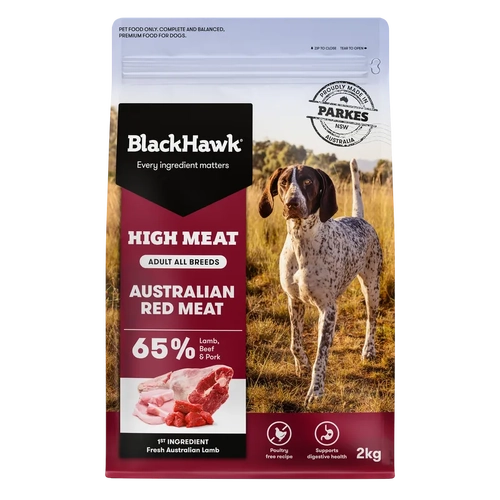 Black Hawk High Meat Australian Red Meat Recipe 2Kg 