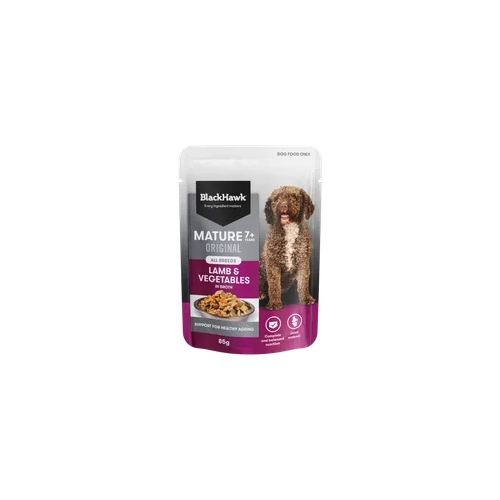Black Hawk Original Mature Lamb & Veg 85G 12Pk (Om12) 