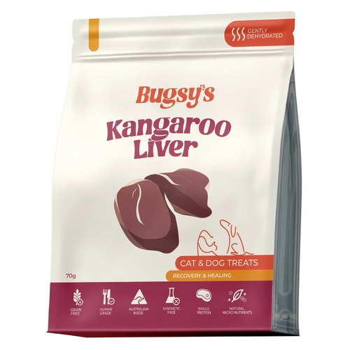 Bugsys Kangaroo Liver 70G  