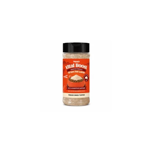 BUGSYS VITAL BOOST SENSITIVE FOR DOGS GRASS FED LAMB 120G