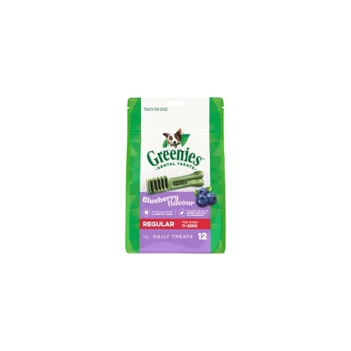 Greenies Dog Blueberry Treat Pack Regular 340G 