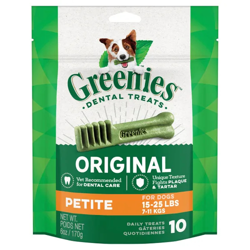 Greenies Dog Original Treat Petite 170G 