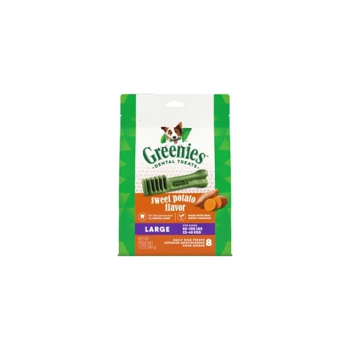 Greenies Canine Sweet Potato Large Dental Treats 340G 