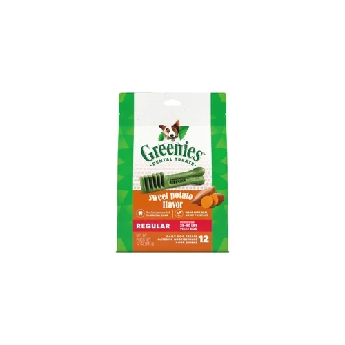 Greenies Canine Sweet Potato Reg Dental Treats 340G 