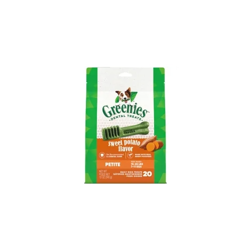 Greenies Canine Sweet Potato Petite Dental Treats 340G 