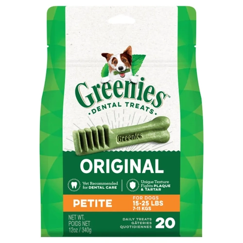 Greenies Dog Treat Pack Petite 340G 
