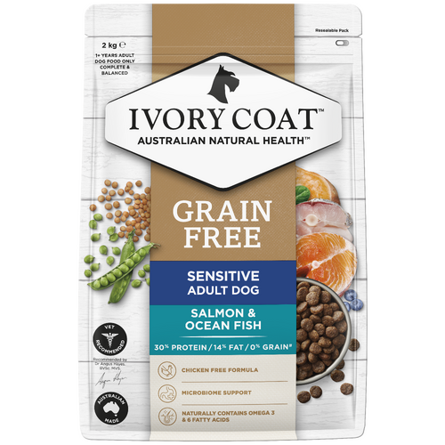 Ivory Coat Gf Ocean Fish & Salmon 2Kg 