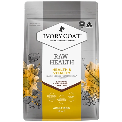 Ivory Coat Raw Health Dog Health & Vitality 1.8Kg 
