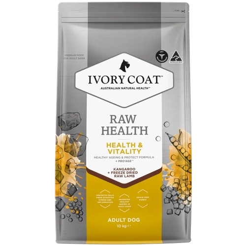Ivory Coat Raw Health Dog Health & Vitality 10Kg 