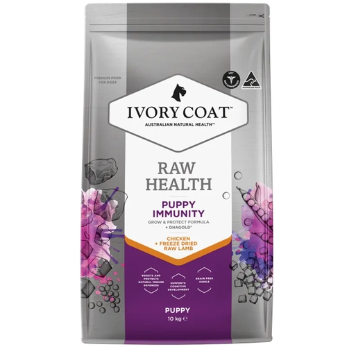 Ivory Coat Raw Health Puppy Immunity 10Kg 