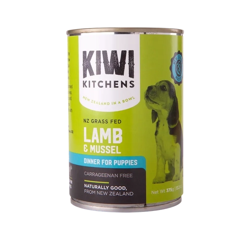 Kiwi Kitchens Puppy Lamb & Mussel 375G 9Pk(Om9) 