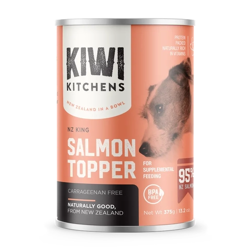 Kiwi Kitchens Dog Salmon 375G 9Pk (Om9) 