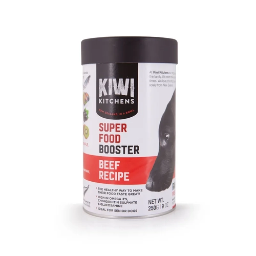 Kiwi Kitchens Dog Super Food Booster Beef 250G 