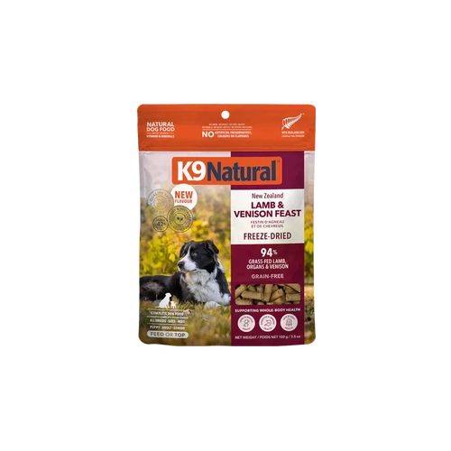 K9 Natural Grain- Free Fd Nz Lamb & Venison Feast - 100G 