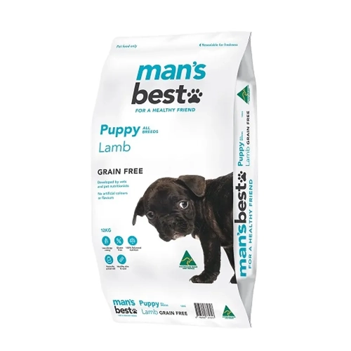 Man'S Best Puppy Lamb 12Kg  