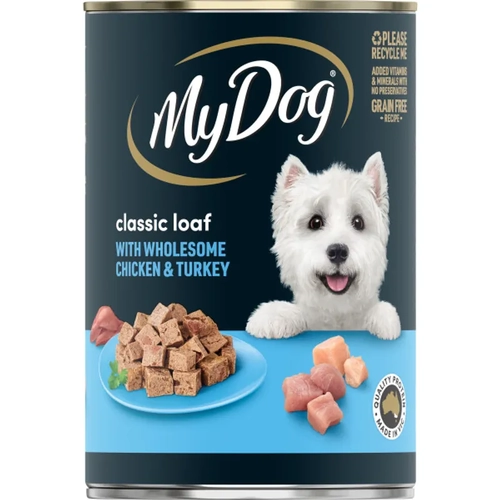 My Dog Wet Tender Chicken And Turkey 400G 24Pk(Om24) 