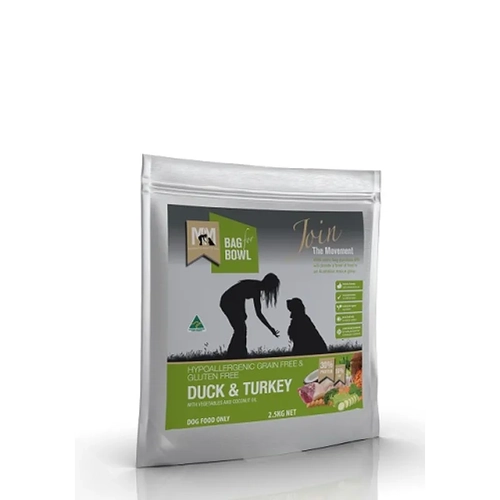 Mfm Dog Duck & Turkey Grain & Gluten Free Green 2.5Kg 