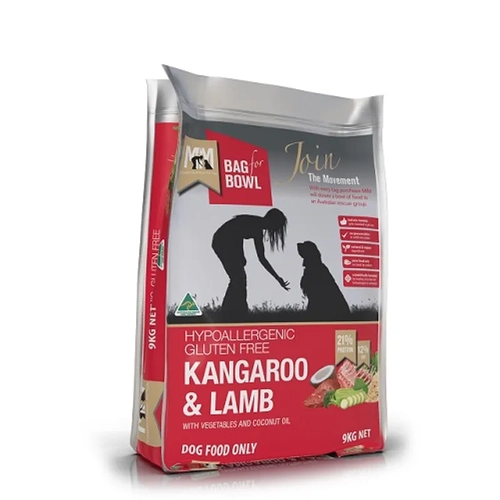 Mfm Dog Kangaroo & Lamb Gluten Free Red 9Kg 