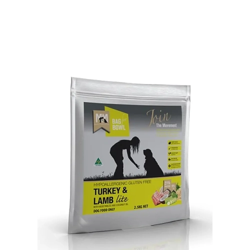 Mfm Dog Lite Turkey & Lamb Gluten Free Yellow 2.5Kg 