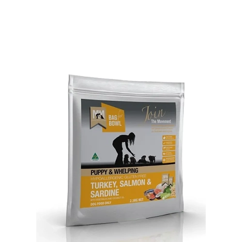 Mfm Puppy Turkey & Salmon & Sardine Gluten Free Gold 2.5Kg 
