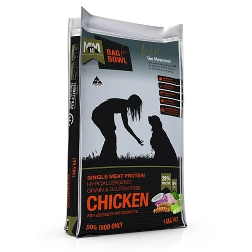 Mfm Dog Single Protein Chicken Grain & Gluten Free Red 14Kg 