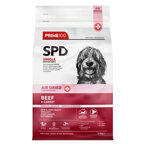 Prime Spd Air Dried Beef & Carrot 2.2Kg 