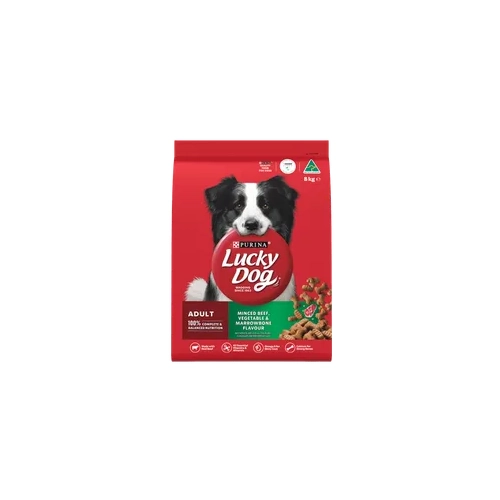 Lucky Dog Adult Beef Vegetable & Marrowbone 8Kg 