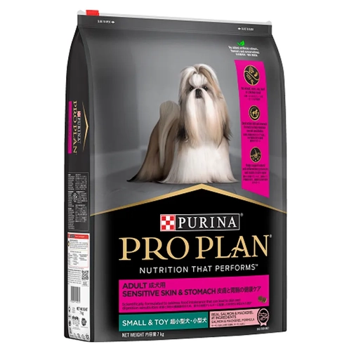 Pro Plan Adult Sensitive Skin & Stomach Sm & Toy Breed 7Kg 