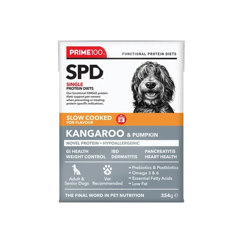 Prime Spd Slow Cooked Kangaroo & Pumpkin 354G 12Pk (Om12) 