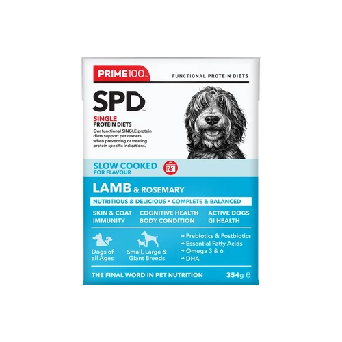 Prime Spd Slow Cooked Lamb & Rosemary 354G 12Pk (Om12) 