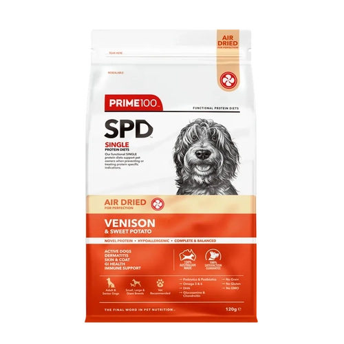 Prime Spd Air Dried Venison & Sweet Potato 120G 