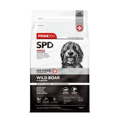 Prime 100 Spd Wild Boar & Pumpkin Air Dried 120G 