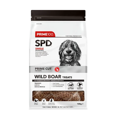 Prime 100 Spd Wild Boar Prime Cut Treat 100G 