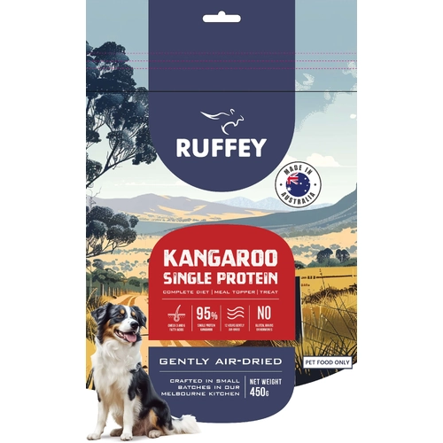Ruffey Air Dried Kangaroo 450G  